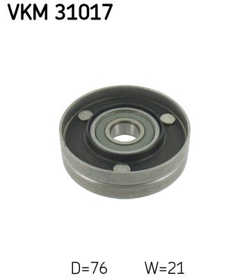 Ролик ремня приводного SKF VKM31017