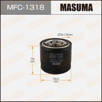 Фильтр масляный Masuma MFC1318