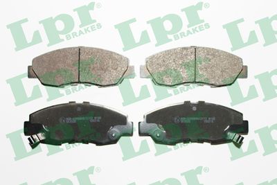 Колодки тормозные передние LPR 05P566