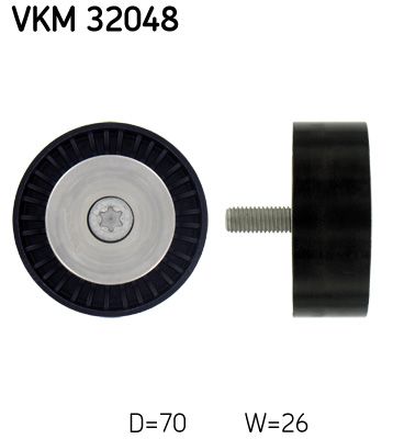 Ролик ремня приводного SKF VKM32048