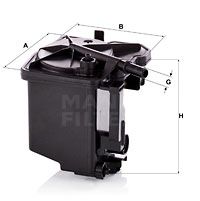 Фильтр топливный MANN-FILTER WK9392Z