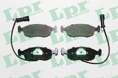 Колодки тормозные передние LPR 05P269