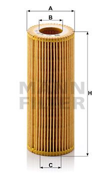 Фильтр масляный MANN-FILTER HU722Y