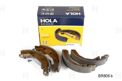 Колодки тормозные задние барабанные HOLA BR806