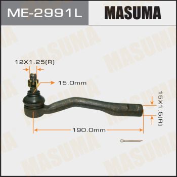 Наконечник рулевой левый Masuma ME2991L