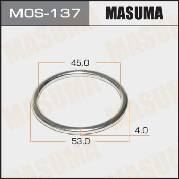 Кольцо глушителя Masuma MOS137