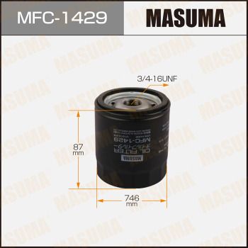 Фильтр масляный Masuma MFC1429