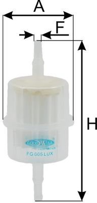 Фильтр топливный BIG FILTER GB224