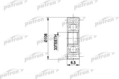 ШРУС PATRON PCV3019
