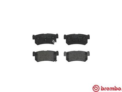Колодки тормозные дисковые задние BREMBO P15010