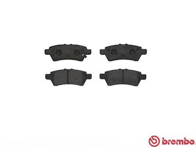Колодки тормозные задние BREMBO P56060