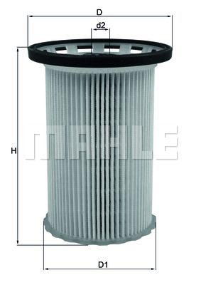 Фильтр топливный MAHLE KX341