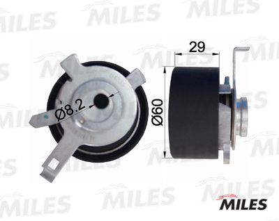 Ролик ремня ГРМ Miles AG02041