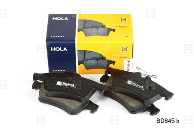 Колодки тормозные дисковые HOLA BD845