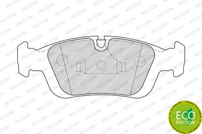 Колодки тормозные дисковые FERODO FDB1300