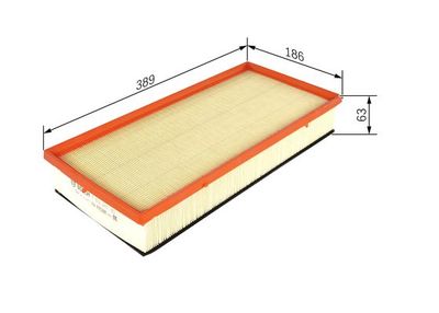 Фильтр воздушный BOSCH F026400182