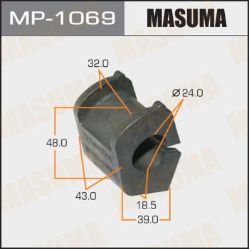 Втулка стабилизатора переднего Masuma MP1069