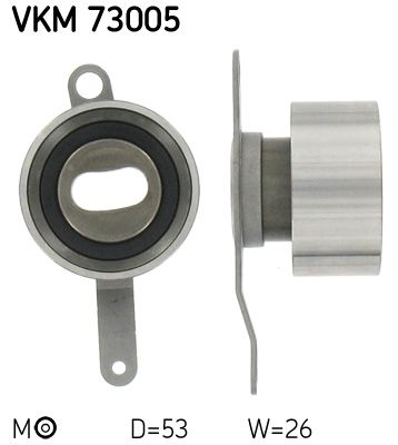 Ролик натяжителя ремня ГРМ SKF VKM73005
