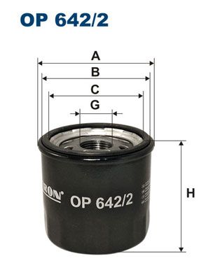 Фильтр масляный FILTRON OP6422