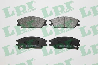 Колодки тормозные передние LPR 05P542