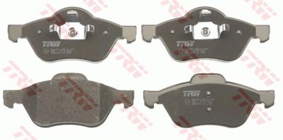 Колодки тормозные дисковые TRW GDB1540