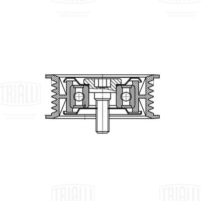 Ролик ремня приводного TRIALLI CM5098