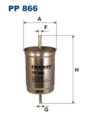 Фильтр топливный FILTRON PP866
