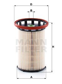 Фильтр топливный MANN-FILTER PU80081
