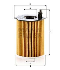 Фильтр масляный MANN-FILTER HU7033Z