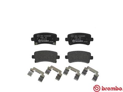Колодки тормозные дисковые задние BREMBO P59060