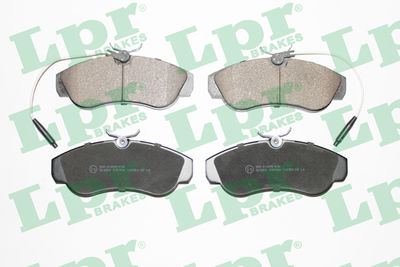Колодки тормозные передние LPR 05P494