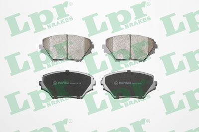 Колодки тормозные передние LPR 05P958