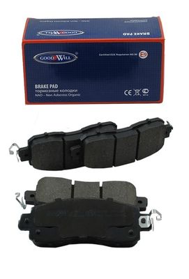 Колодки тормозные передние FINWHALE V1046