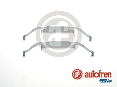 Комплект монтажный тормозных колодок MASTERKIT 77AA008
