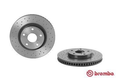 Диск тормозной передний BREMBO 09A4171X