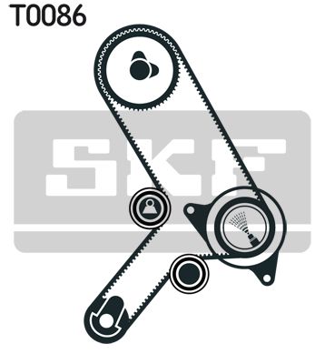 Ремкомплект ГРМ SKF VKMA02169