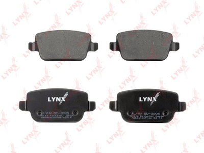 Колодки тормозные задние LYNXauto BD3005