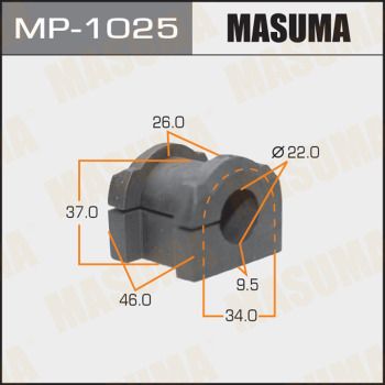 Втулка стабилизатора переднего Masuma MP1025