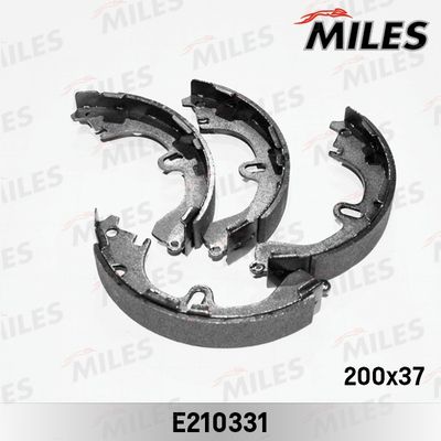 Колодки тормозные барабанные Miles E210331