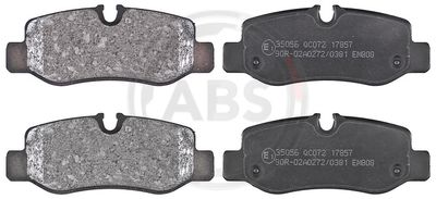 Колодки тормозные передние MERCEDES-BENZ 4474200320