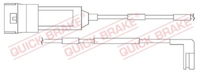Датчик износа тормозных колодок передних комплект OJD-QUICK BRAKE WS0120A