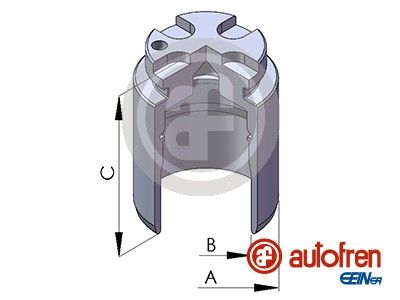 Поршень суппорта тормозного заднего SEINSA AUTOFREN D02548