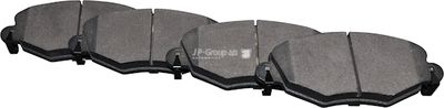 Колодки тормозные дисковые передние JP Group 1563603010