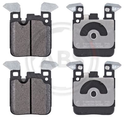 Комплект колодок для дискового тормоза BOSCH 0986495335