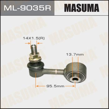 Стойка стабилизатора переднего правая Masuma ML9035R