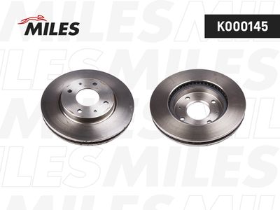 Диск тормозной передний Miles K000145