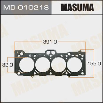 Прокладка ГБЦ Masuma MD01021S