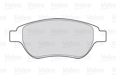 Колодки тормозные передние VALEO 301465