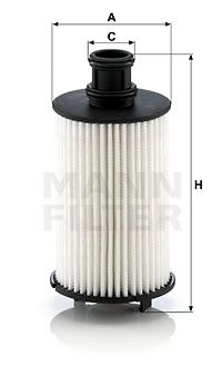 Фильтр масляный MANN-FILTER HU8008Z