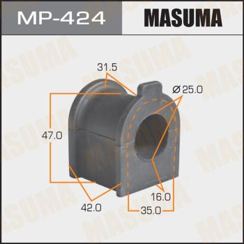 Втулка стабилизатора переднего Masuma MP424